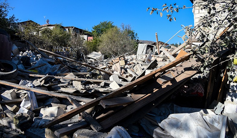 During the night Azeris continued shelling Armenian settlements