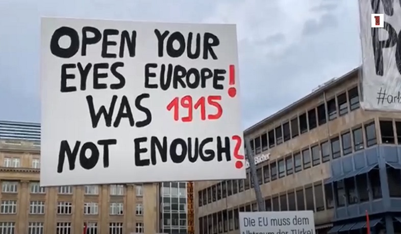 Հանրահավաք Ֆրանկֆուրտում՝ հաջակցություն Արցախի