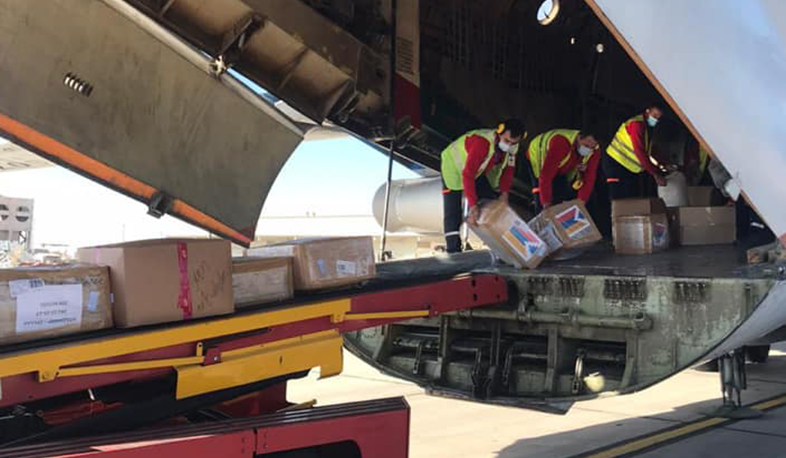 Россия отправила гуманитарную помощь в Армению