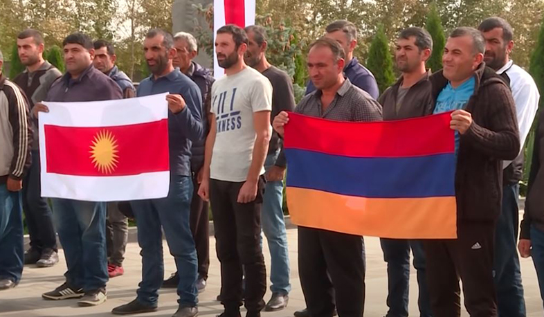 Եզդի կամավորականները՝ հանուն Արցախի