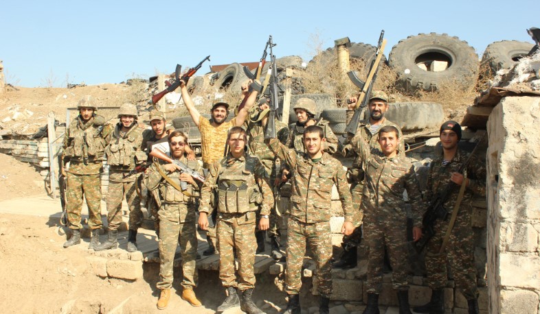 Защитники армянской государственности. Фотографии с передовой