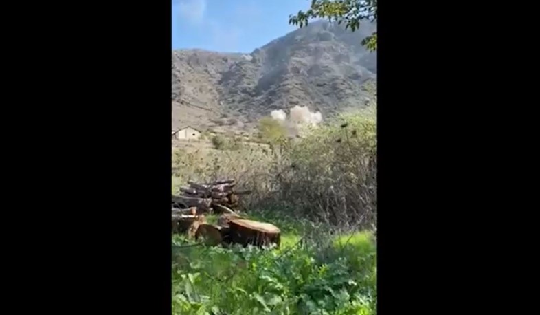 Противник открывает огонь в направлении Армении