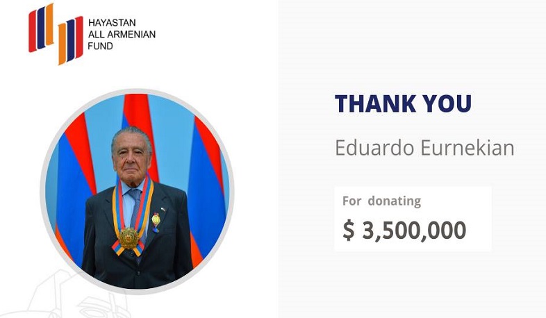 Eduardo Eurnekian donates $3.5 million to 