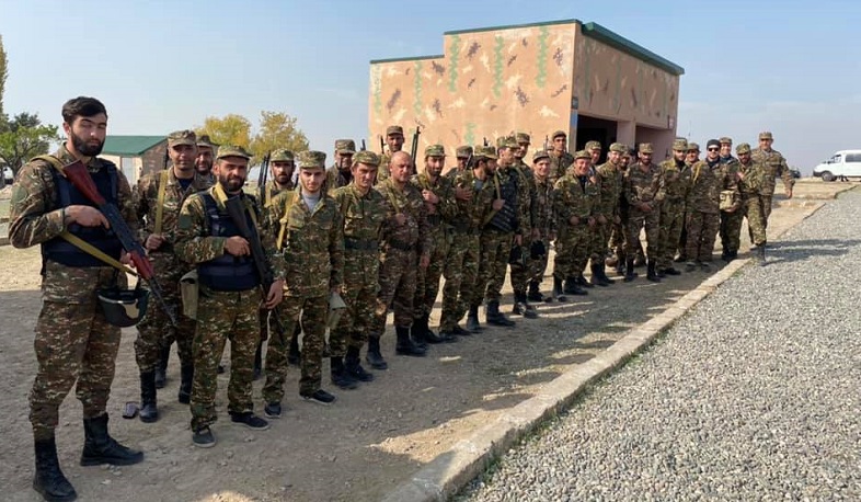 Պահեստազորի պարապմունքները շարունակվում են. լուսանկարներ