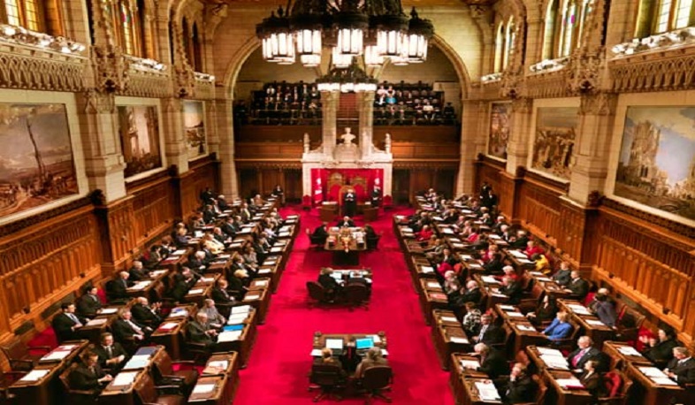 A motion in the Senate of Canada