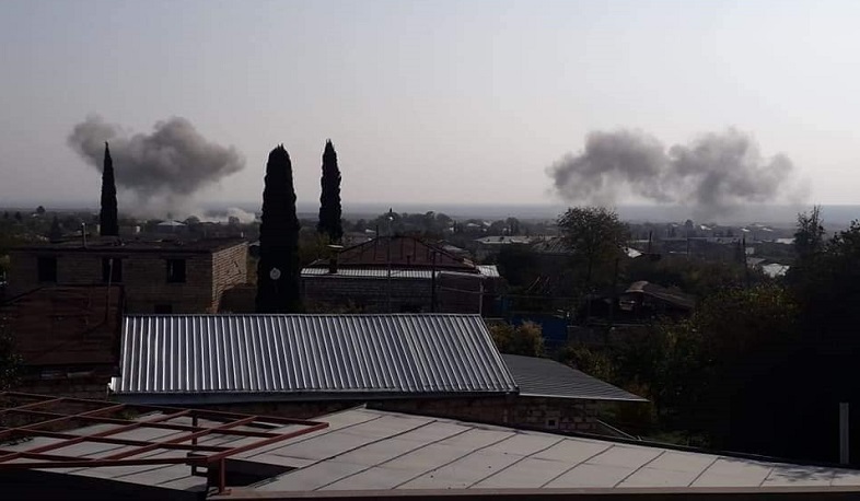 В направлении Мартакерта противник применил военную авиацию. ГСЧС Арцаха