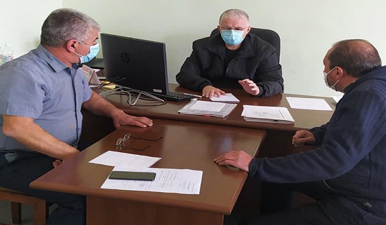 Աշխատանքային հանդիպում Կաթնառատի խմելու ջրի անվտանգության հարցով