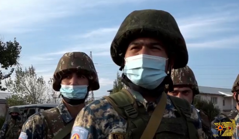 Վերադարձե՛ք հաղթանակով. սա հրաման է. առաջնագիծ է մեկնել ԱԻՆ փրկարար-կամավորականների գումարտակը