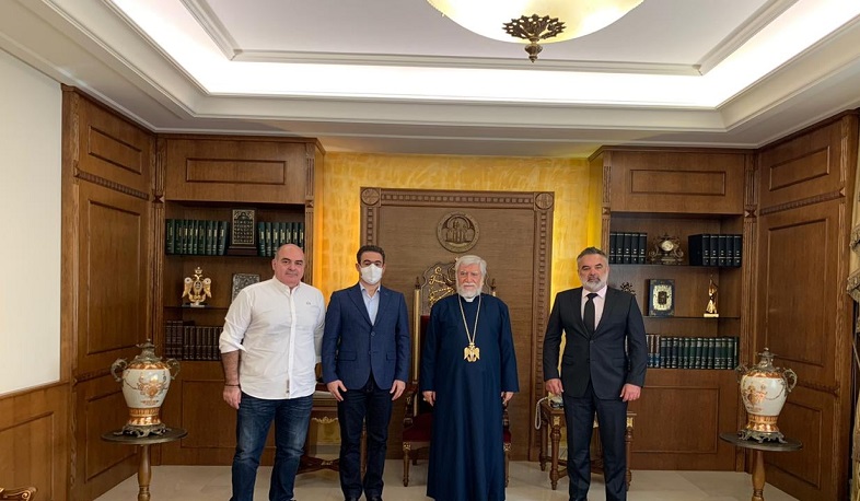 Արամ Ա-ն Լիբանանի խորհրդարանի պատգամավորների հետ քննարկել է պայթյունից տուժած ընտանիքների օժանդակության ծրագիրը