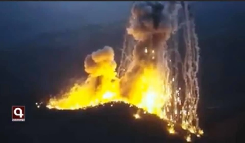 Aзербайджанские ВС применяют в Арцахе оружие массового поражения, содержащее химические элементы