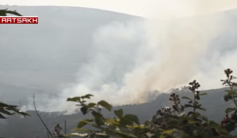 Town of Martuni under the shelling again