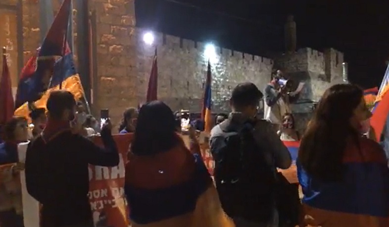 Представители армянской общины провели марш в Иерусалиме