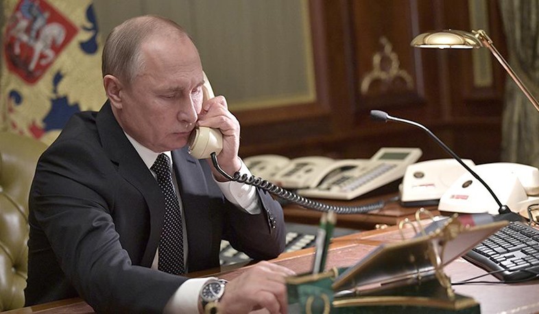 Vladimir Putin had telephone conversations with Nikol Pashinyan and Ilham Aliyev