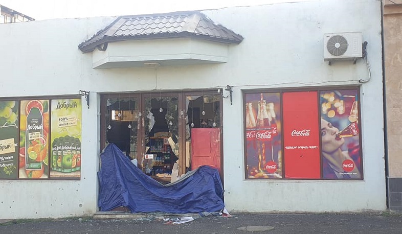 Фотографии Степанакерта после ночного обстрела