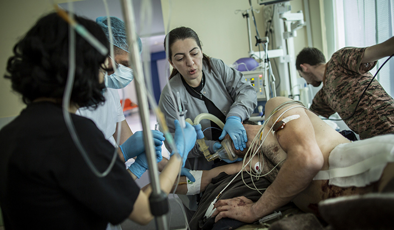 Russian Reporter. A story from Karabakh Hospital. Part 1