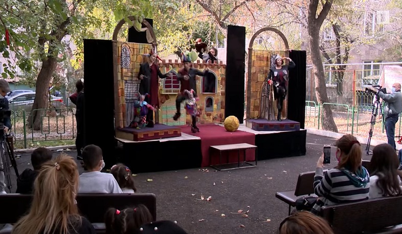 Խամաճիկների պետական թատրոնի ներկայացումները՝ արցախցի փոքրիկների համար