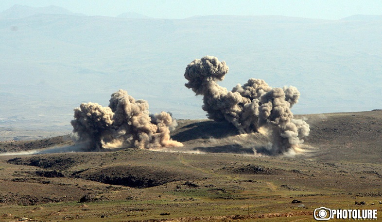 The multiple attacks were stopped. The enemy suffered heavy losses of manpower and military equipment