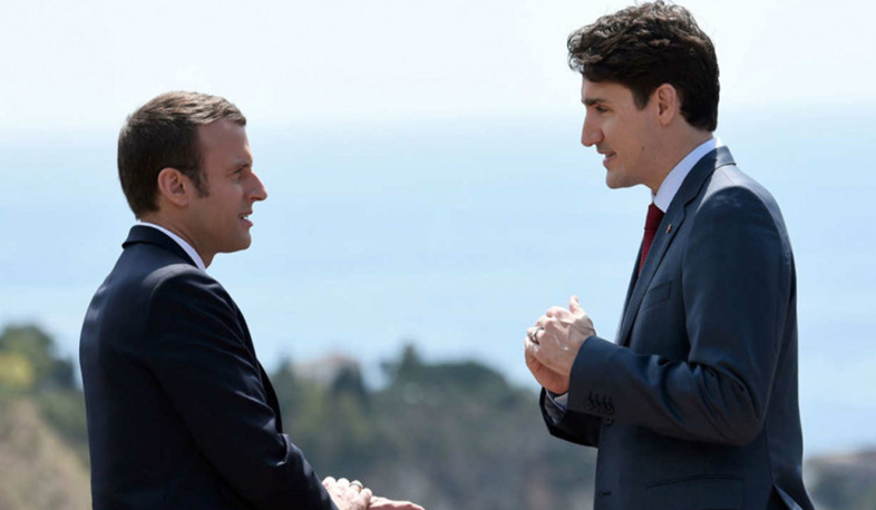 Macron and Trudeau discussed the situation in Nagorno Karabakh