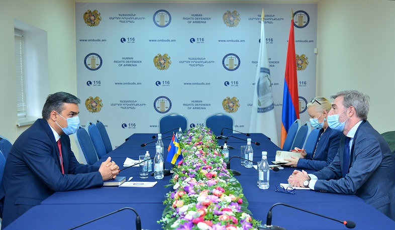 ՄԻՊ-ը Շվեդիայի դեսպանին փաստեր է ներկայացրել խաղաղ բնակիչների հանդեպ Ադրբեջանի զինուժի վայրագությունների վերաբերյալ