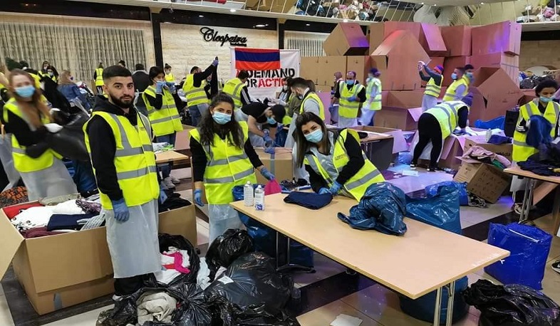 Армянская община Швеции отправит 22 тонны гуманитарной помощи в Армению