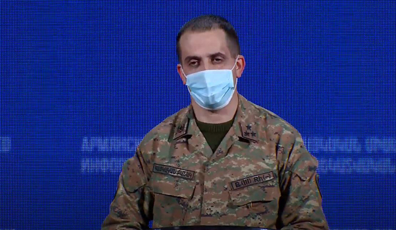 The briefing of the representative of Artsakh Defense Army Suren Sarumyan | LIVE