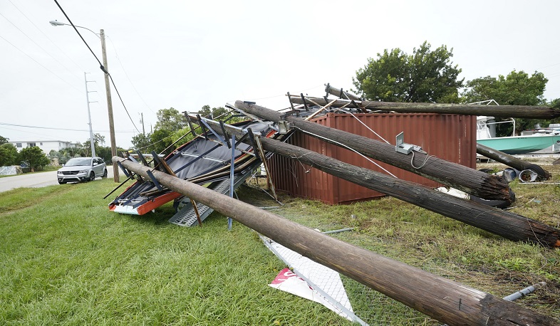 ԱՄՆ Ֆլորիդա նահանգում մոլեգնում է «Էթա» հզոր փոթորիկը