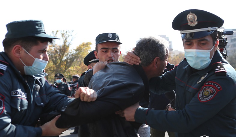 Ազատության հրապարակից ոստիկանություն բերված 135 քաղաքացուց 70-ն ազատ է արձակվել