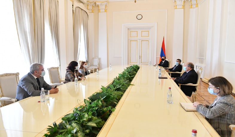 RA president Sarkissian had a meeting with representatives of My Step Parliamentary Faction