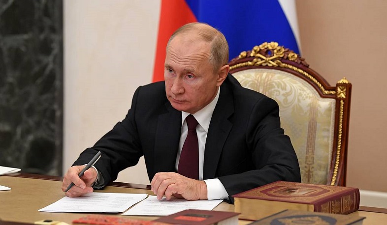 Путин подписал указ о ротации миротворцев в Карабахе