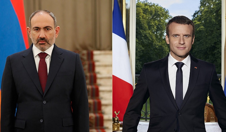 Никол Пашинян провел телефонный разговор с президентом Франции