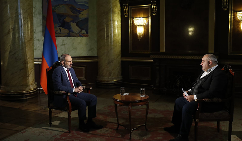 Պետրոս Ղազարյանի հարցազրույցը ՀՀ վարչապետ Նիկոլ Փաշինյանի հետ