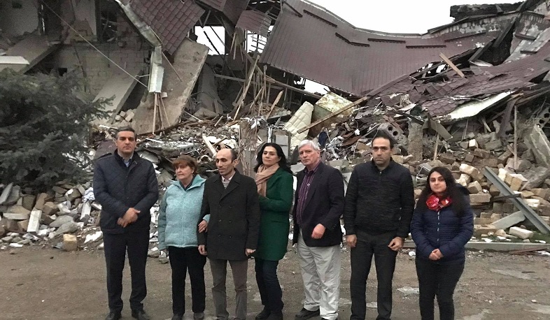 Artak Beglaryan received Caroline Cox and Arman Tatoyan