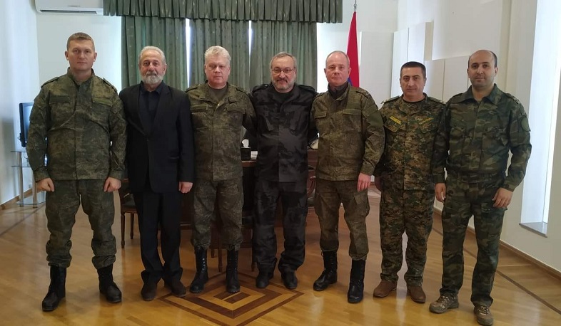 Председатель НС Арцаха принял делегацию военной прокуратуры Южного военного округа РФ