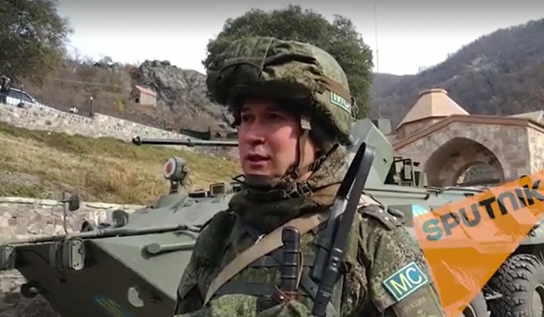 Жители встретили нас радушно: российский миротворец