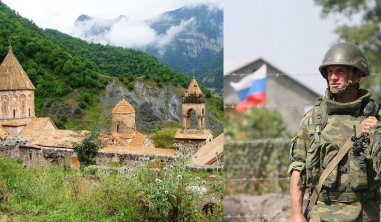 Խաղաղապահները դիտակետ են տեղադրել Դադիվանքի մոտ. ՌԴ ՊՆ ներկայացուցիչ