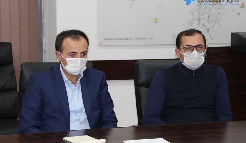 Արսեն Թորոսյանը հանդիպել է Արցախի աշխատանքի, սոցիալական և բնակարանային հարցերի նախարարի հետ