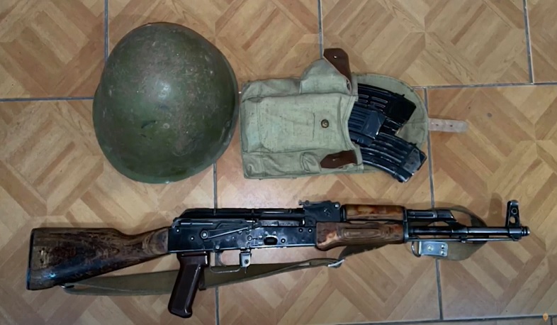 Աշտարակի ոստիկանները ինքնաձիգ ու ռազմամթերք են հայտնաբերել