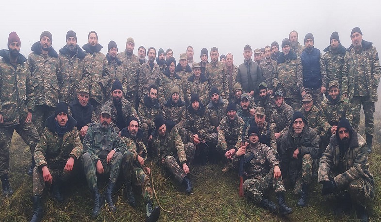 «Երևան» ջոկատը վերադարձել է Արցախից. Հայկ Մարությանը լուսանկար է հրապարակել