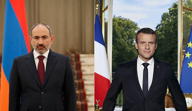 Пашинян и Макрон обсудили сложившуюся в Арцахе ситуацию