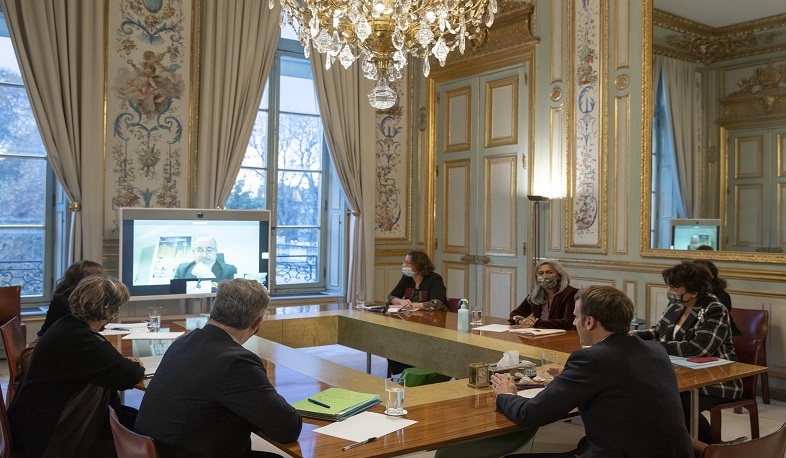 France is ready to fully support the protection of cultural and religious heritage of Nagorno-Karabakh and its environs. Macron