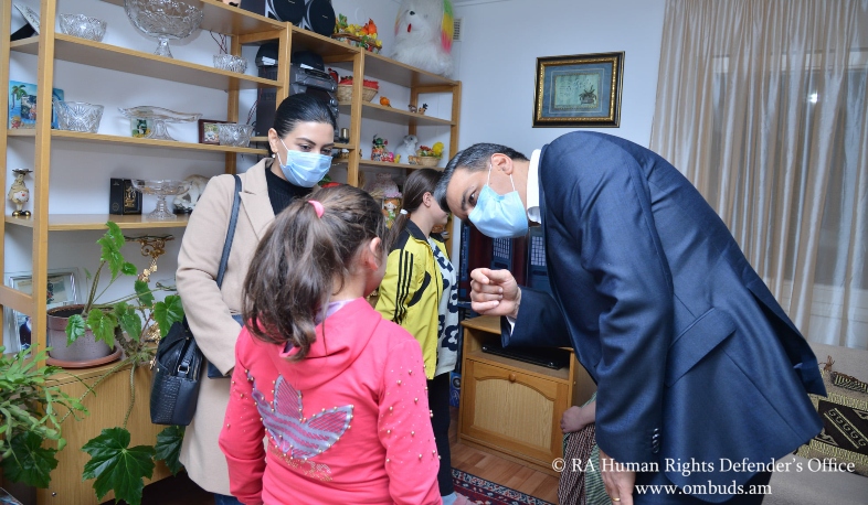 Երեխաների համաշխարհային օրվա կապակցությամբ  ՀՀ ՄԻՊ-ն  այցելել է «ՍՕՍ մանկական գյուղեր» հայկական բարեգործական հիմնադրամ