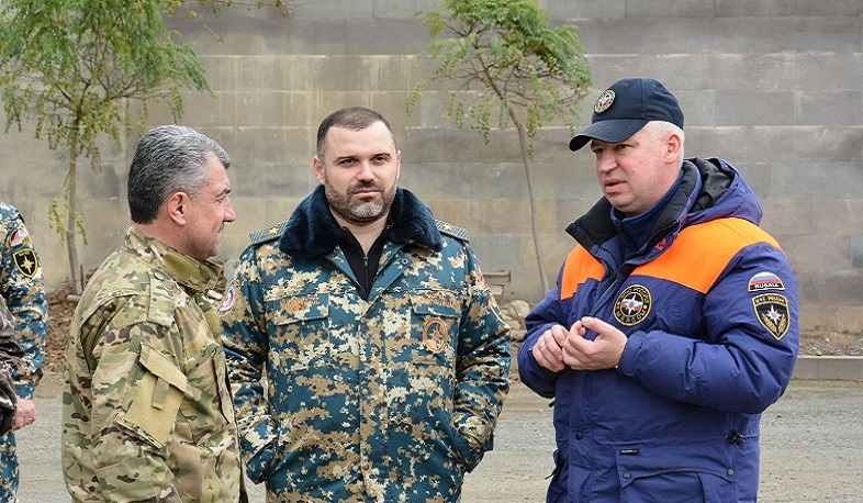 МЧС России отправило в Арцах гуманитарную помощь