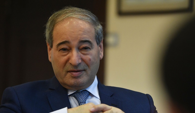 Սիրիայի նոր արտգործնախարար է նշանակվել Ֆեյսալ Միկդադը