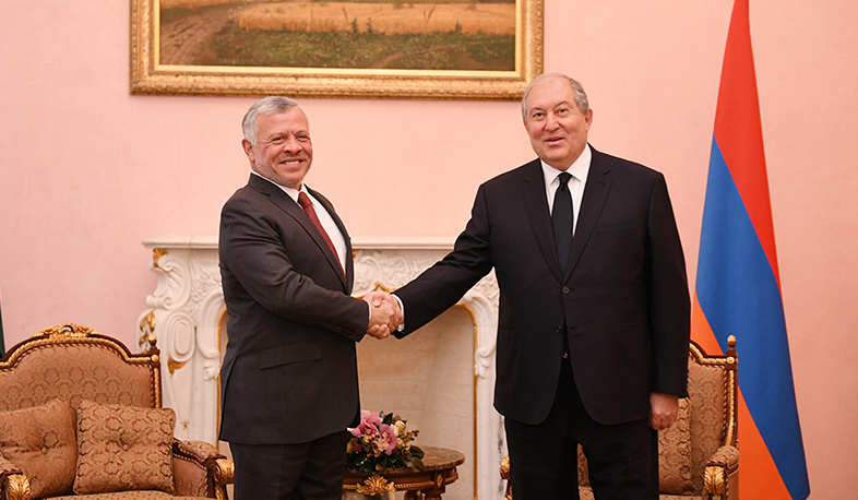 Նախագահ Արմեն Սարգսյանն աշխատանքային այցով կմեկնի Հորդանանի Հաշիմյան Թագավորություն