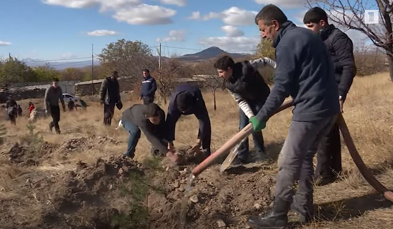 Հիշատակի ծառատունկ՝ Աշնակում