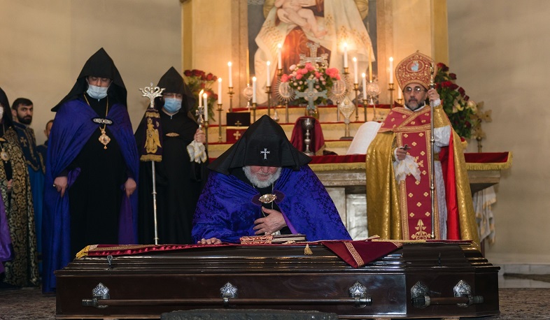 Տեղի է ունեցել Տ. Սեպուհ արքեպիսկոպոս Չուլջյանի հուղարկավորության արարողությունը