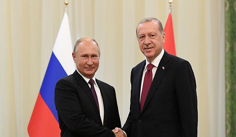 Эрдоган и Путин обсудили вопросы по Нагорному Карабаху, Сирии и Ливии