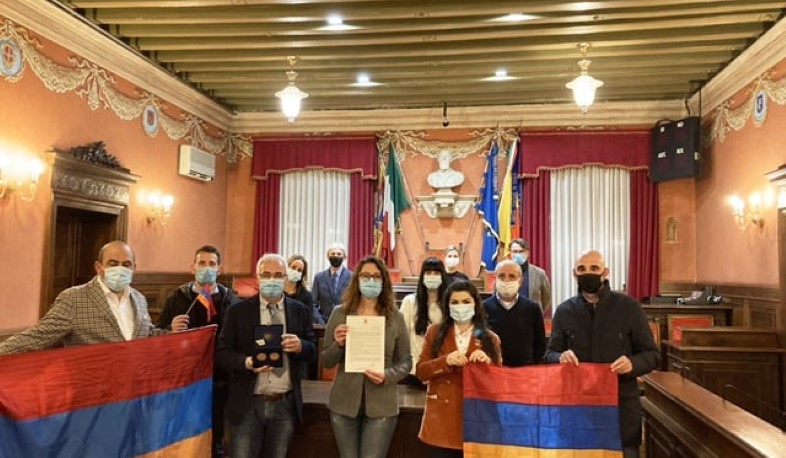 Спасибо, Скио, за солидарность с армянским народом. Посольство Армении в Италии