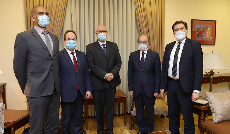 Министр Ара Айвазян принял делегацию Совета Европы