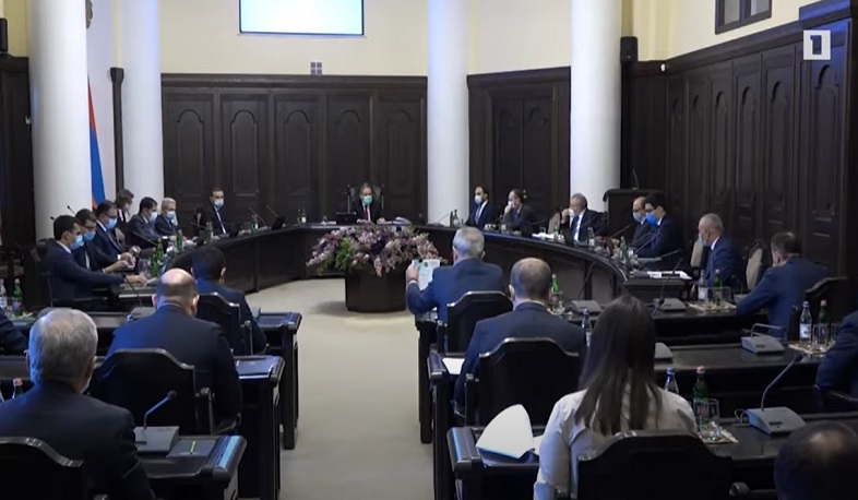 Պատերազմից հետո կառավարության առաջին նիստն է կայացել